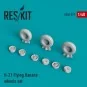 H-21 Flying Banana wheels set, 1/48 - ResKit Models RS48-0219