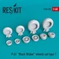 P-61 Black Widow wheels set, 1/48 - ResKit Models RS48-0258