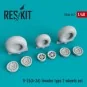 B-26 (A-26) Invader type 2 wheels set - ResKit Models RS48-0261