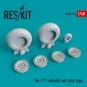 He-111 wheels set late type - ResKit Models RS48-0286