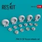FMA IA 58 Pucará (Pucara) wheels set, 1/48 - ResKit Models RS48-0277