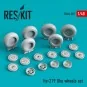 He-219 Uhu wheels set - ResKit Models RS48-0307