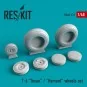 T-6 Texan wheels set - ResKit Models RS48-0274