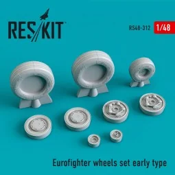 Eurofighter wheels set early type - ResKit Models RS48-0312