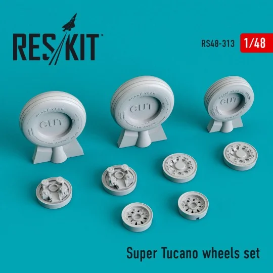 Super Tucano wheels set - ResKit Models RS48-0313