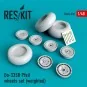 Do-335? Pfeil wheels set (weighted) - ResKit Models RS48-0332