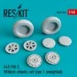 F4F/FM-2 Wildcat wheels set type 1 (weighted) - ResKit Models RS48-...