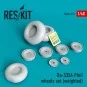 Do-335? Pfeil wheels set (weighted) - ResKit Models RS48-0331