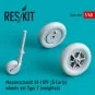 Bf-109 (F, G-early) wheels set type 2 (weighted), 1/48 - ResKit Mod... Bf-109 (F, G-early) wheels set type 2 (weighted), 1/48 - ResKit Mod...
