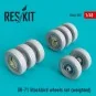SR-71 Blackbird wheels set (weighted), 1/48 - ResKit Models RS48-0355