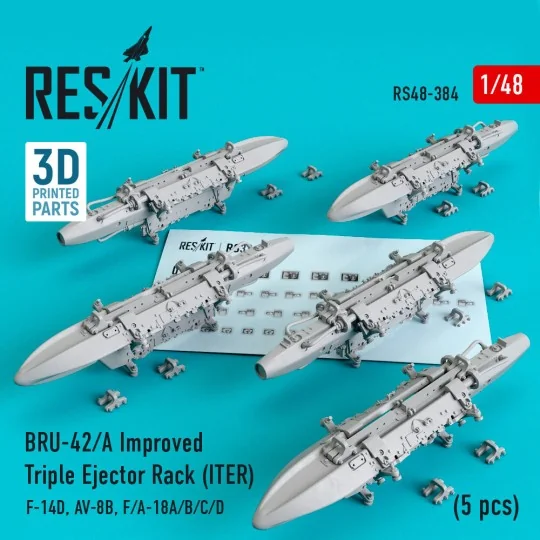 BRU-42/A Improved Triple Ejector Rack (ITER) (5 pcs) (F-14D, AV-8B,...