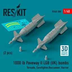 1000 lb Paveway II LGB (UK) bombs (2 pcs) (Tornado, Eurofighter,Buc...
