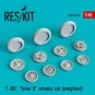 T-38C Talon ll wheels set (weighted), 1/48 - ResKit Models RS48-0386