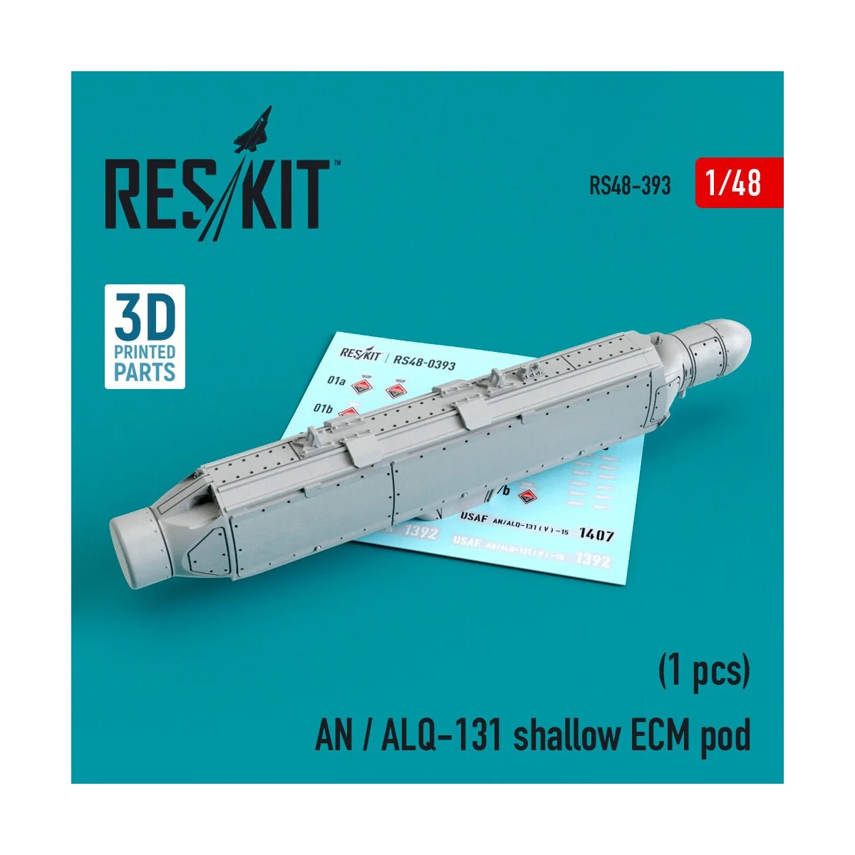 AN / ALQ-131 shallow ECM pod (A-7, A-10, F-4, F-16, F-111, C-130) -...