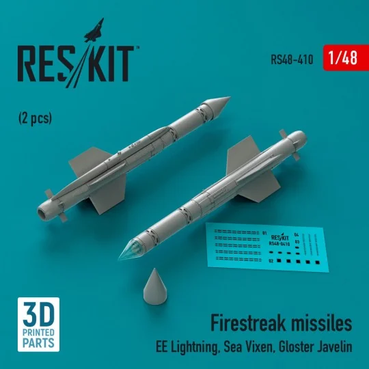 Firestreak missiles (2pcs) (EE Lightning, Sea Vixen, Gloster Javeli...