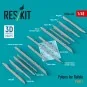 Pylons for Rafale type 1 (3D Printed), 1/48 - ResKit Models RS48-0436