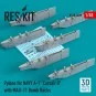 Pylons for NAVY A-7 Corsair II with MAU-11 Bomb Racks (3D Printed),... Pylons for NAVY A-7 Corsair II with MAU-11 Bomb Racks (3D Printed),...