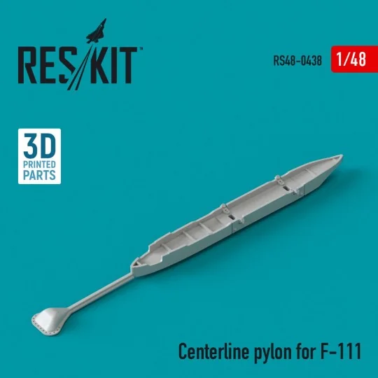Centerline pylon for F-111 (3D Printed), 1/48 - ResKit Models RS48-... Centerline pylon for F-111 (3D Printed), 1/48 - ResKit Models RS48-...