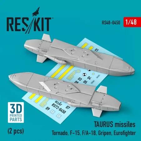 TAURUS missiles (2 pcs) (Tornado, F-15, F/A-18, Gripen, Eurofighter...