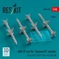 AIM-7F Low Vis Sparrow III missiles (4 pcs) (F-4, F-5, F-15, F-16, ...