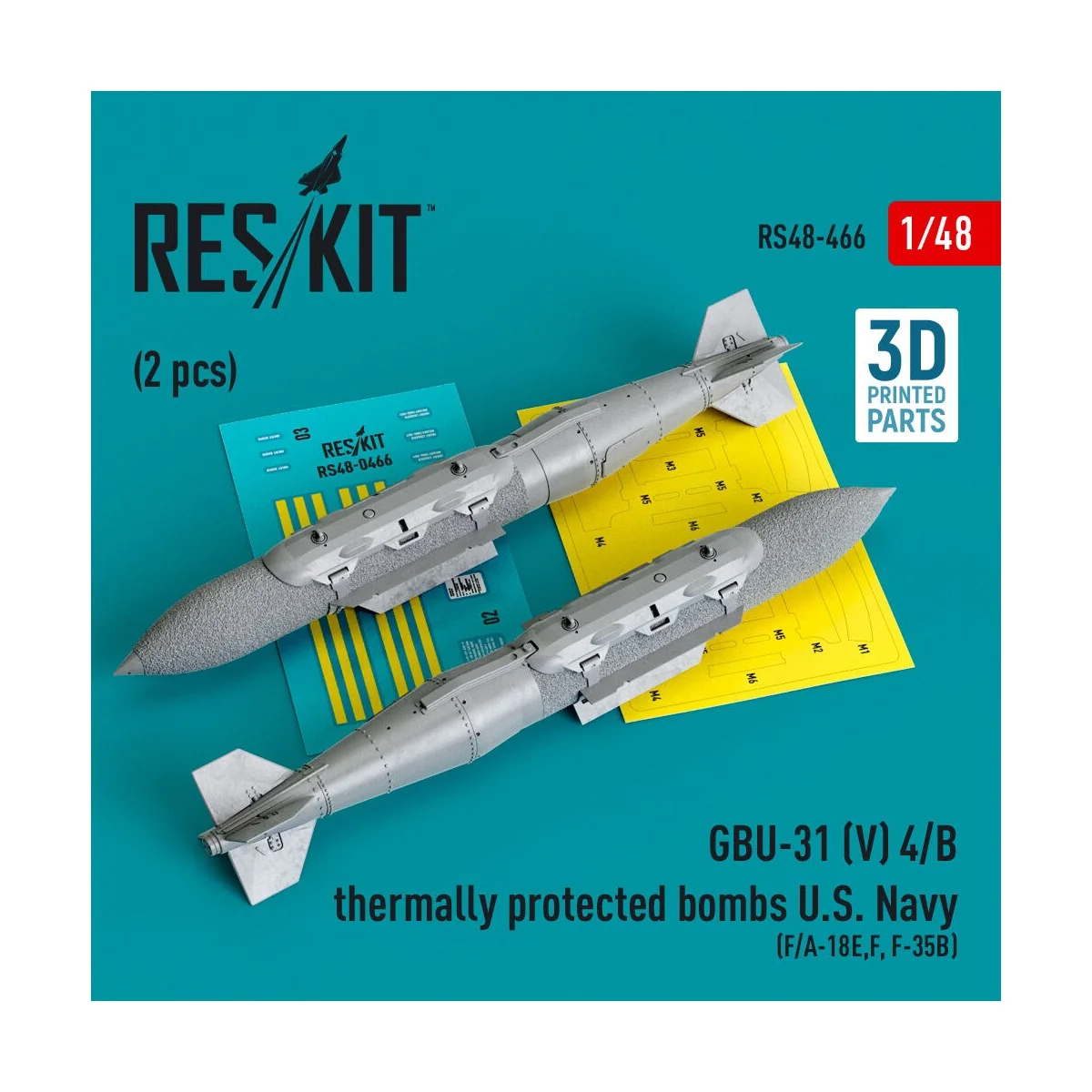 GBU-31 (V) 4/B thermally protected bombs U.S. Navy (2 pcs) (F/A-18E...