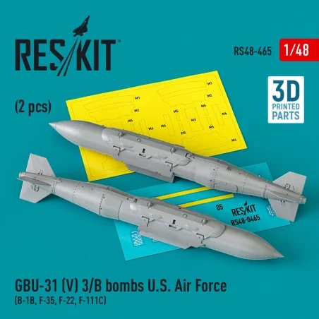 GBU-31 (V) 3/B bombs U.S. Air Force (2 pcs) (B-1B, F-35, F-22, F-11...
