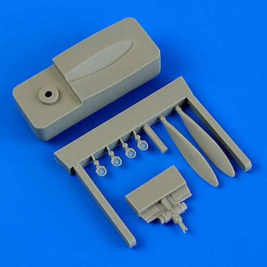 I-153 Propeller "B" w/tool for ICM, 1/72 - Quickboost QB72 499 I-153 Propeller "B" w/tool for ICM, 1/72 - Quickboost QB72 499