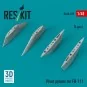 Pivot pylons for FB-111 (4 pcs) (3D Printed), 1/48 - ResKit Models ...