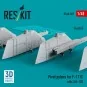 Pivot pylons for F-111C with LAU-105 (4 pcs) (3D Printed) - ResKit ...