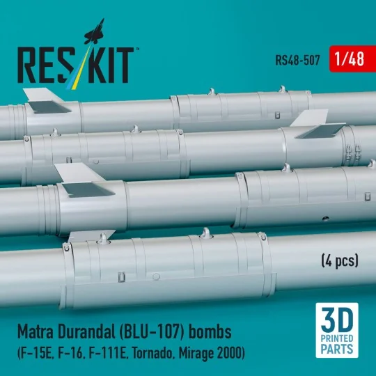 Matra Durandal (BLU-107) bombs (4 pcs) (F-15E, F-16, F-111E, Tornad... Matra Durandal (BLU-107) bombs (4 pcs) (F-15E, F-16, F-111E, Tornad...