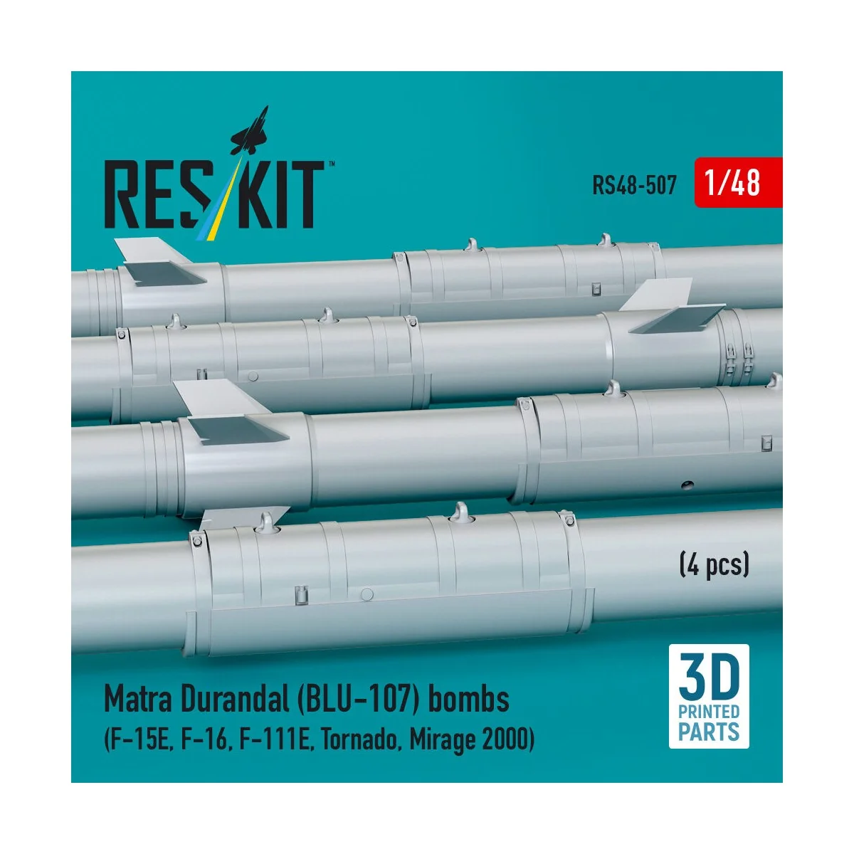 Matra Durandal (BLU-107) bombs (4 pcs) (F-15E, F-16, F-111E, Tornad... Matra Durandal (BLU-107) bombs (4 pcs) (F-15E, F-16, F-111E, Tornad...