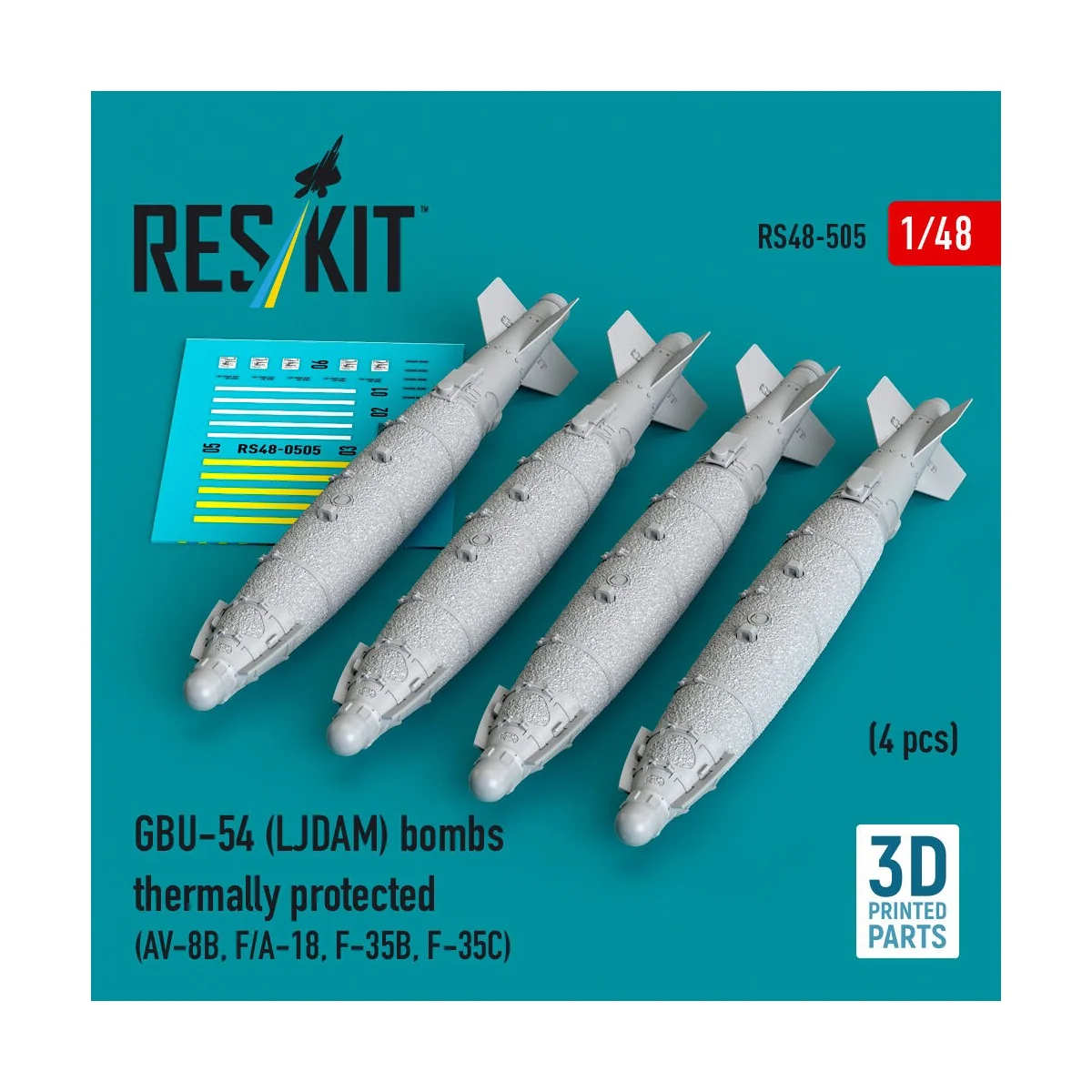 GBU-54 (LJDAM) bombs thermally protected (4 pcs) (AV-8B, F/A-18A-F,...
