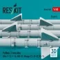 Python 3 missiles (4 pcs) (Kfir, F-15, F-16, MiG-21, Mirage F.1, JF...