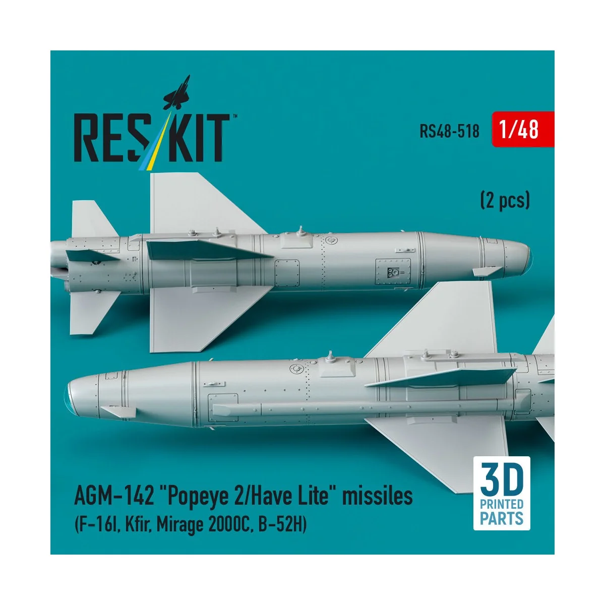 AGM-142 Popeye 2/Have Lite missiles (2 pcs) (F-16I, Kfir, Mirage 20... AGM-142 Popeye 2/Have Lite missiles (2 pcs) (F-16I, Kfir, Mirage 20...