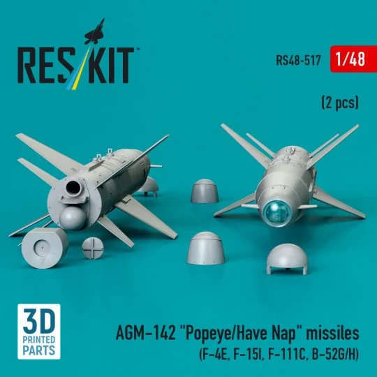 AGM-142 Popeye/Have Nap missiles (2 pcs) (F-4E, F-15I, F-111C, B-52...