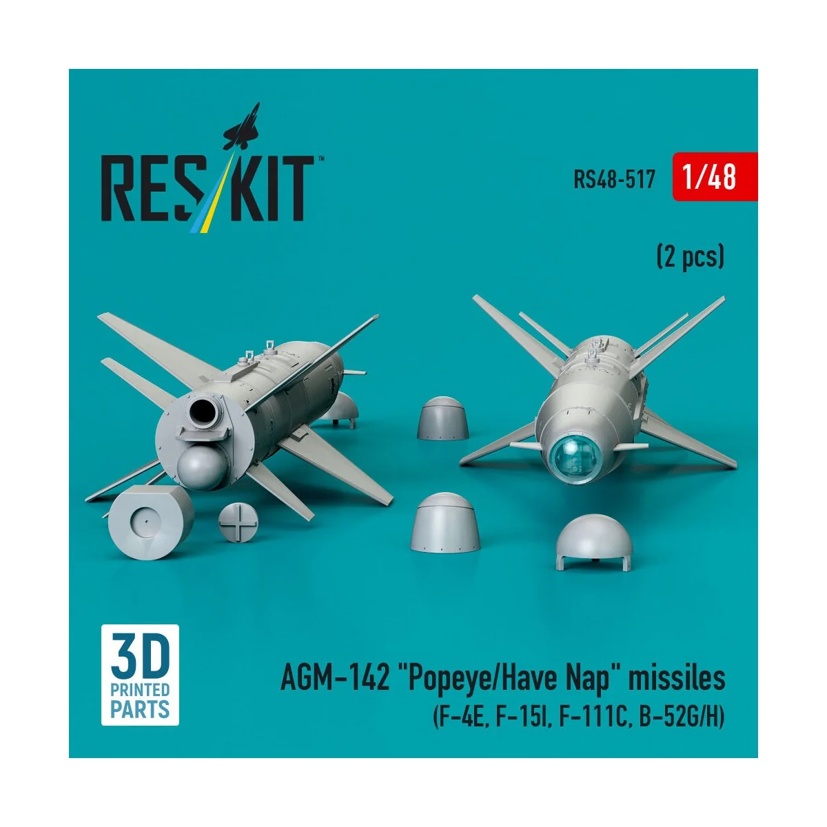 AGM-142 Popeye/Have Nap missiles (2 pcs) (F-4E, F-15I, F-111C, B-52...