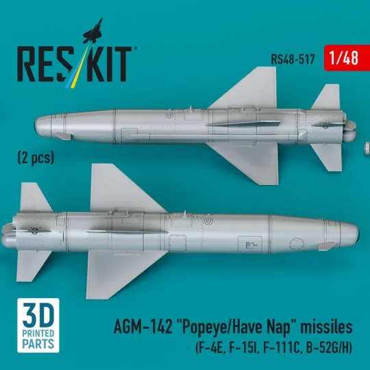 AGM-142 Popeye/Have Nap missiles (2 pcs) (F-4E, F-15I, F-111C, B-52...