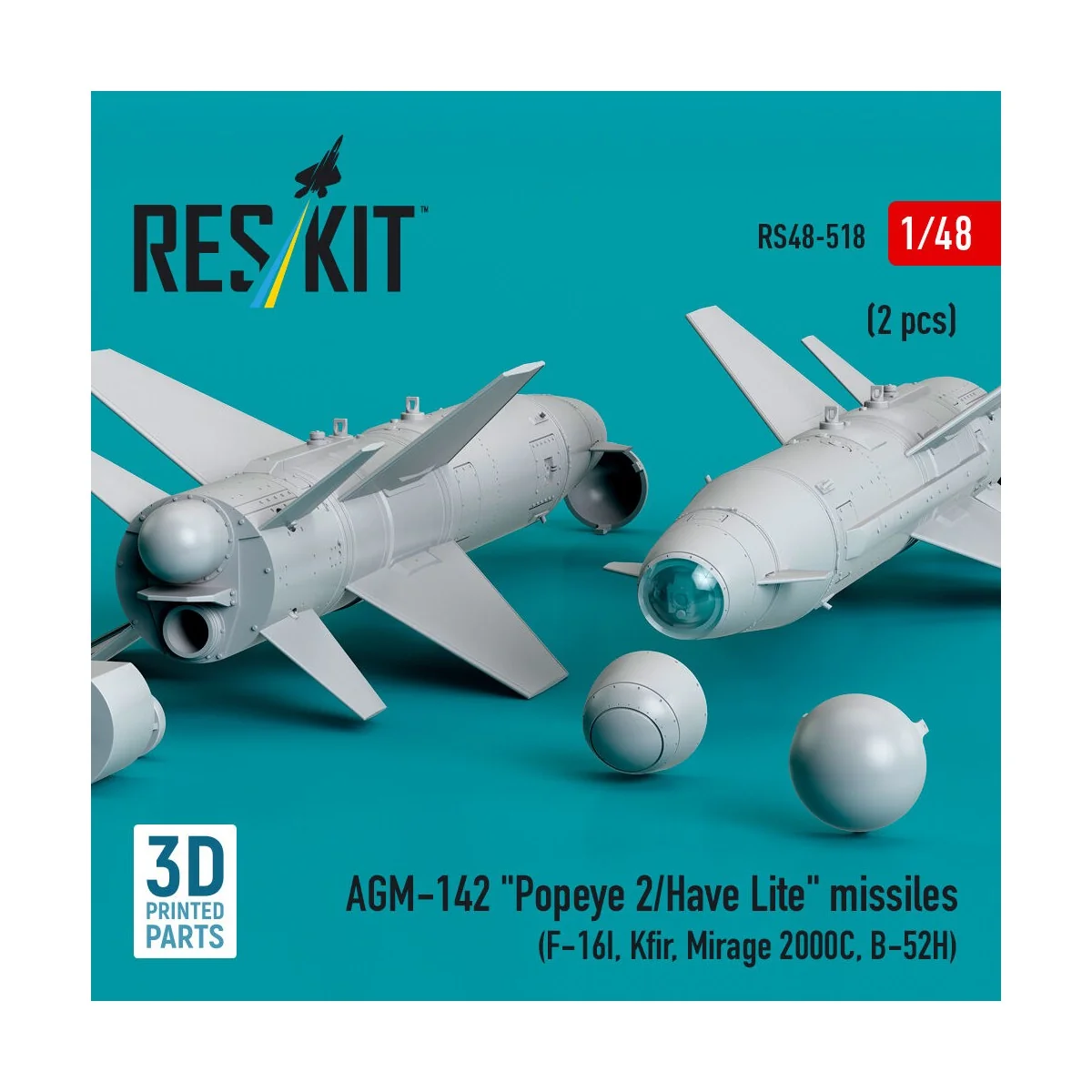 AGM-142 Popeye 2/Have Lite missiles (2 pcs) (F-16I, Kfir, Mirage 20...