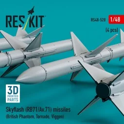 Skyflash (RB71/Av.71) missiles (4 pcs) (British Phantom, Tornado, V...
