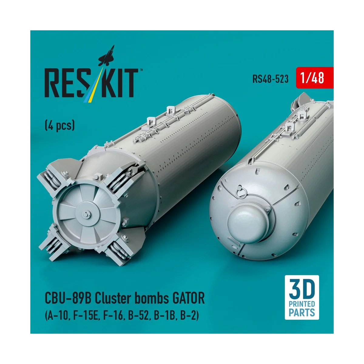 CBU-89B cluster bombs GATOR (4 pcs) (A-10, F-15E, F-16, B-52, B-1B,... CBU-89B cluster bombs GATOR (4 pcs) (A-10, F-15E, F-16, B-52, B-1B,...