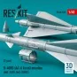 R-40RD (AA-6 Acrid) missiles (2 pcs) (MiG-25PD, MiG-25PDS) (3D prin...