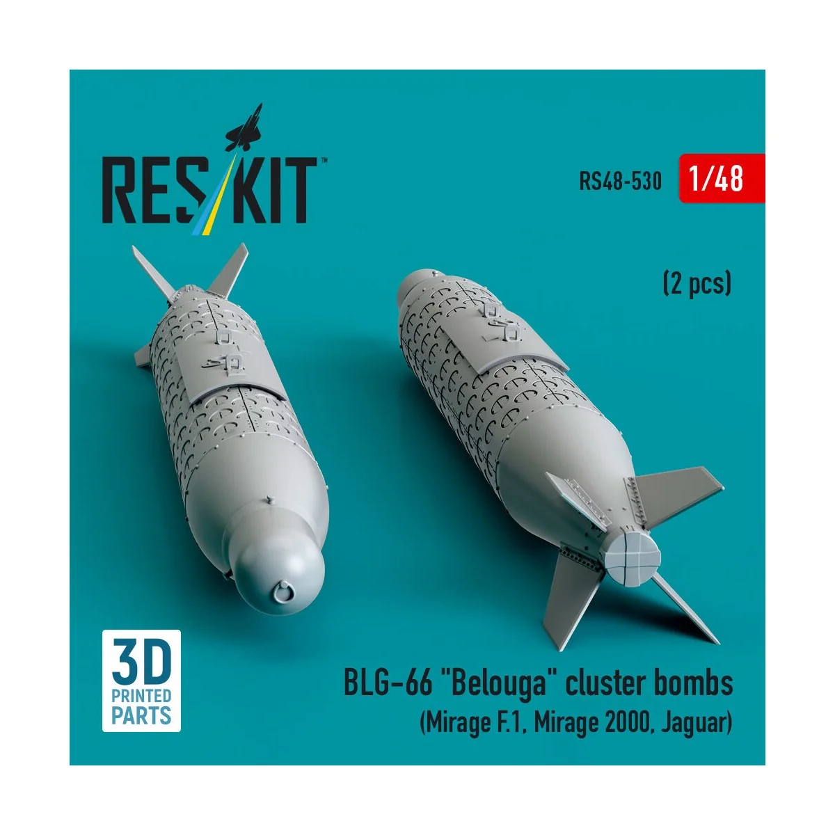 BLG-66 Belouga cluster bombs (2 pcs) (Mirage F.1, Mirage 2000, Jagu...