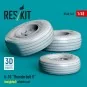 A-10 Thunderbolt II (weighted) wheels set (3D Printed), 1/48 - ResK...