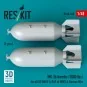 MK.36 bombs (2 pcs) (1000 lbs) for all US NAVY & RAF of WW2 & Korea...