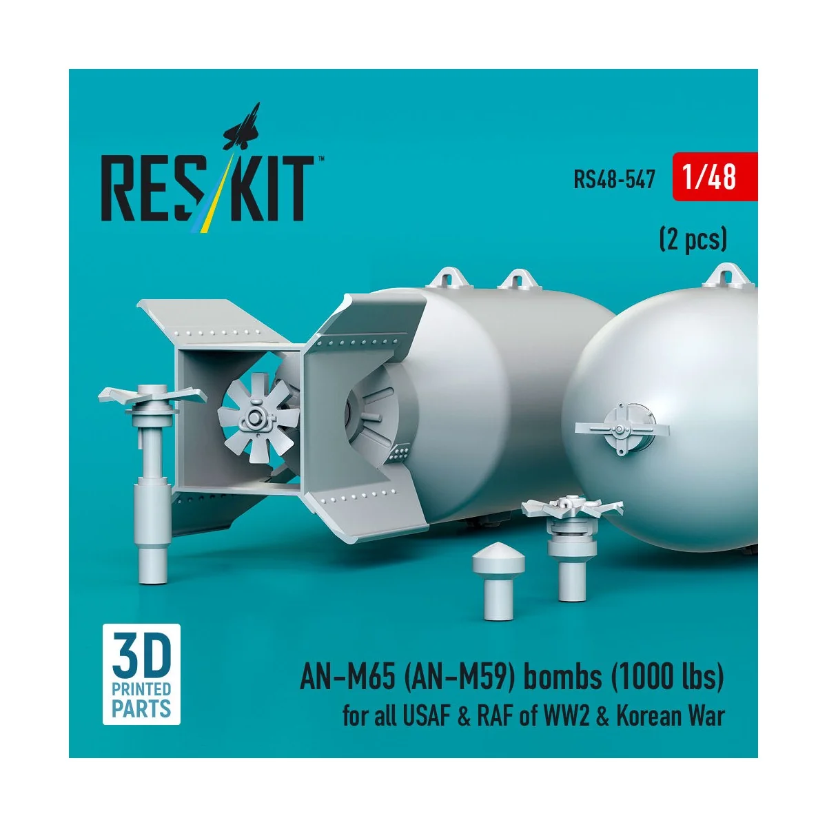 AN-M65 (AN-M59) bombs (2 pcs) (1000 lbs) for all USAF & RAF of WW2 ... AN-M65 (AN-M59) bombs (2 pcs) (1000 lbs) for all USAF & RAF of WW2 ...