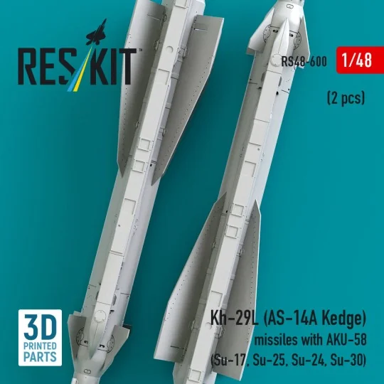 Kh-29L (AS-14A Kedge) missiles with AKU-58 (2 pcs) (Su-17, Su-25, S...