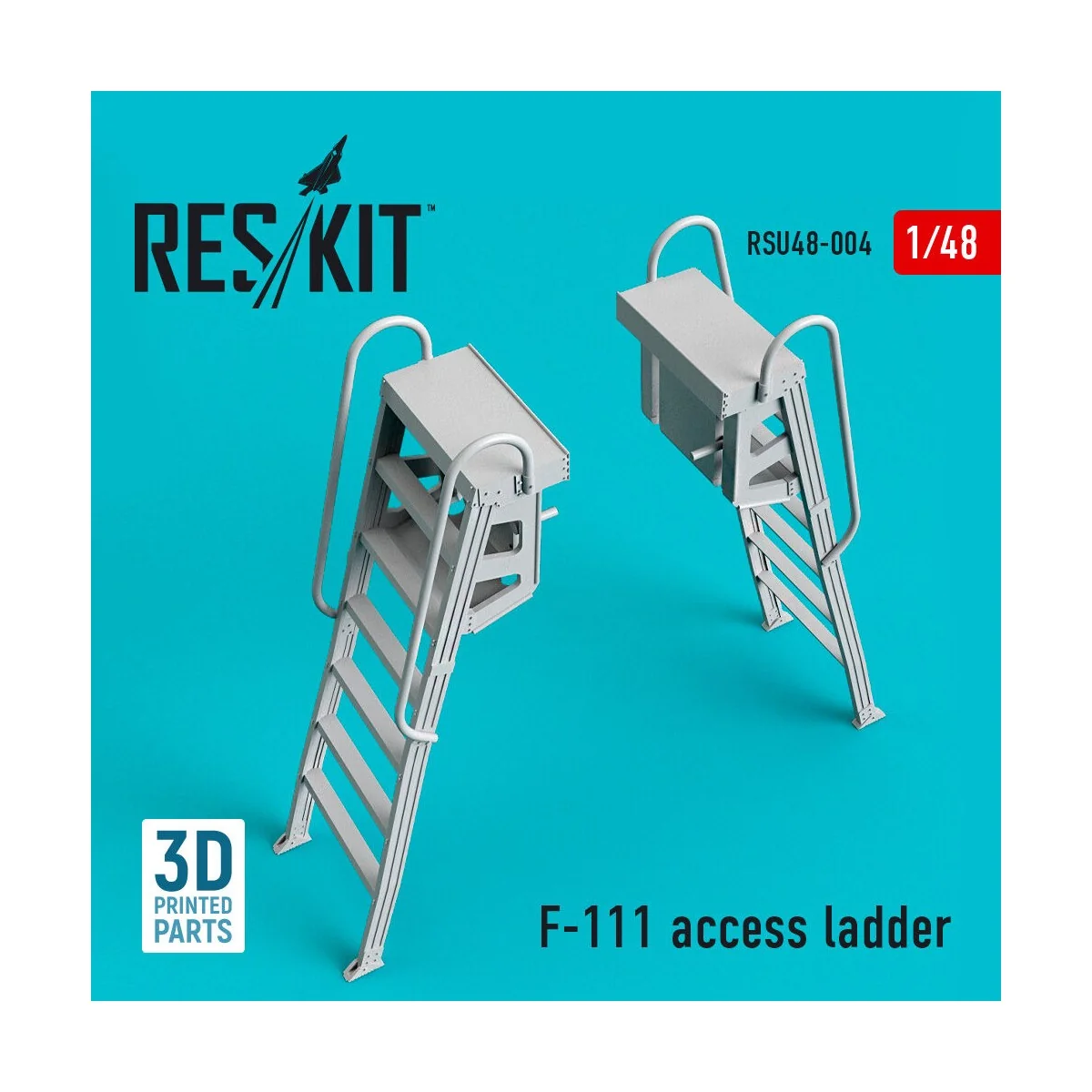 F-111 access ladder (3D Printed) - ResKit Models RSU48-0004