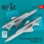 Kh-58U missiles with AKU-58 (2 pcs) (MiG-25BM, Su-24) (3D Printed),...
