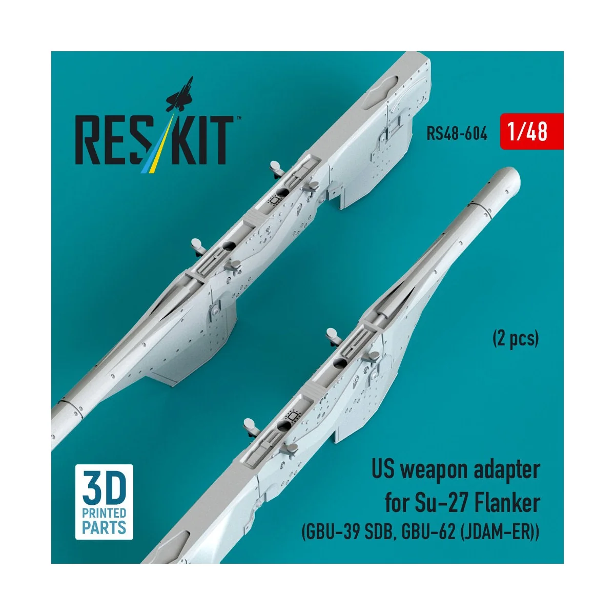 US weapon adapter for Su-27 Flanker (2 pcs) (GBU-39 SDB, GBU-62 (JD...