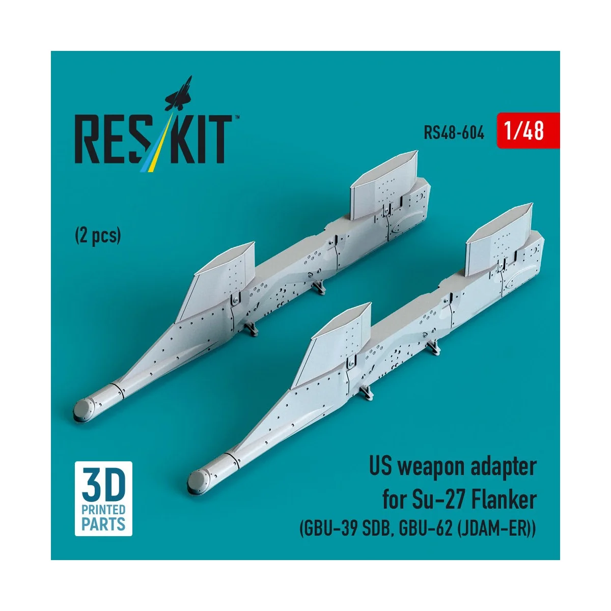 US weapon adapter for Su-27 Flanker (2 pcs) (GBU-39 SDB, GBU-62 (JD...